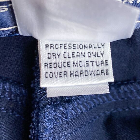 St. John Sport by Marie Gray Navy High Rise Trousers Women's size 6 - Picture 9 of 16